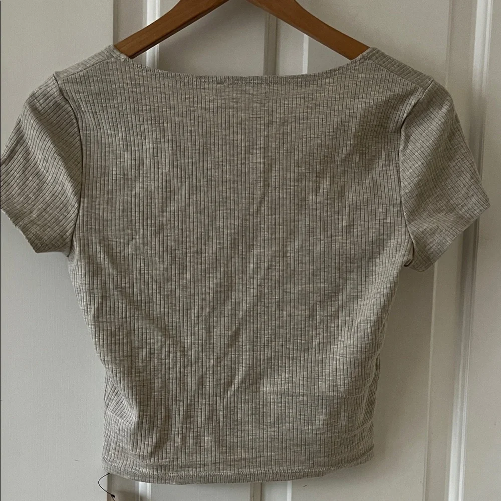 Reformation Ribbed Crop Top - Picture 5 of 6